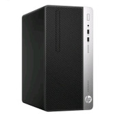 Front Side View, HP ProDesk 400 G4 Micro Tower i5 7th Gen 8GB Ram 1TB HDD Wi-Fi Windows 10 Professional