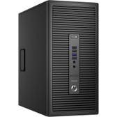 Front Side View, HP ProDesk 600 G2 Desktop Computer Intel Core i5 6th Gen 16GB RAM 1TB HDD Wi-Fi Windows 10 Professional