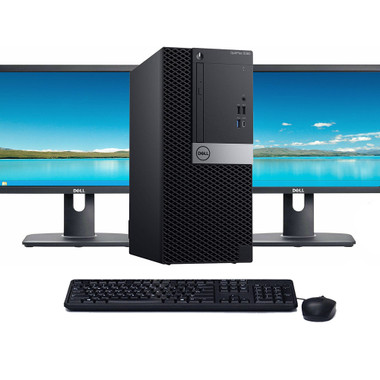 Windows 11 Desktop Computer Dell 3060 Tower | Quad Core i3-8100