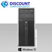 Cheap, used and refurbished HP Pro 6300 Tower Desktop Computer Windows 10 Intel I5 3.2GHz 8GB 1TB and WIFI