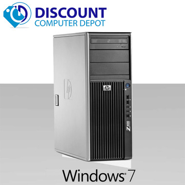 HP Z400 Workstation Xeon 2.4GHz 8GB 1TB DVD-RW Win 10 -64