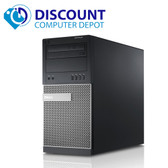 Cheap, used and refurbished Clearance! Fast Dell Optiplex Windows 10 Pro Core i7 Computer Tower 2.8GHz 8GB 320GB and WIFI