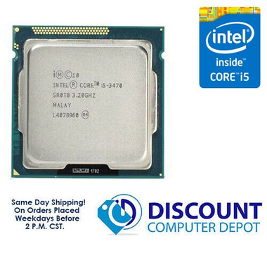 Intel Core i5-3470 3.20GHz Quad-Core CPU Computer Processor