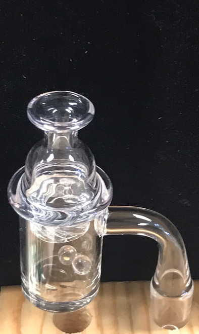 14mm (Male) Quartz Banger Complete Set with Terp Pearls & Spinner Cap