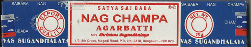 NAG CHAMPA INCENSE STICKS (15 g)