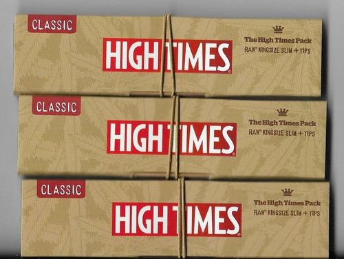 CLASSIC KING SIZE SLIM ROLLING PAPERS WITH TIPS - 3 PACKS