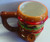 "DOUBLE CHEESEBURGER" CERAMIC COFFEE MUG & WATER PIPE