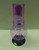 10" ACRYLIC BUBBLE PULL CARB WATER PIPE - CLEAR LAVENDER