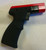 MODEL K GUN-SHAPED BUTANE REFILLABLE TORCH  - RED & BLACK