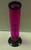 10" ACRYLIC STRAIGHT WATER PIPE W/ PULL BOWL - HOT PINK (2" Width)