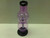 9" ACRYLIC STRAIGHT 2-BUBBLE WITH PULL BOWL WATER PIPE - LAVENDER (1.5" Width)