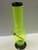 12" Acrylic Bubble Bottom Water Pipe w/ Thumb Carb - YELLOW (2" Width)