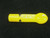 3" 16mm YELLOW ONE HIT GLASS TASTER CHILLUM PIPE