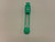 4" 12mm SILICONE SKIN CLEAR GLASS ONE HIT TASTER - MINT GREEN