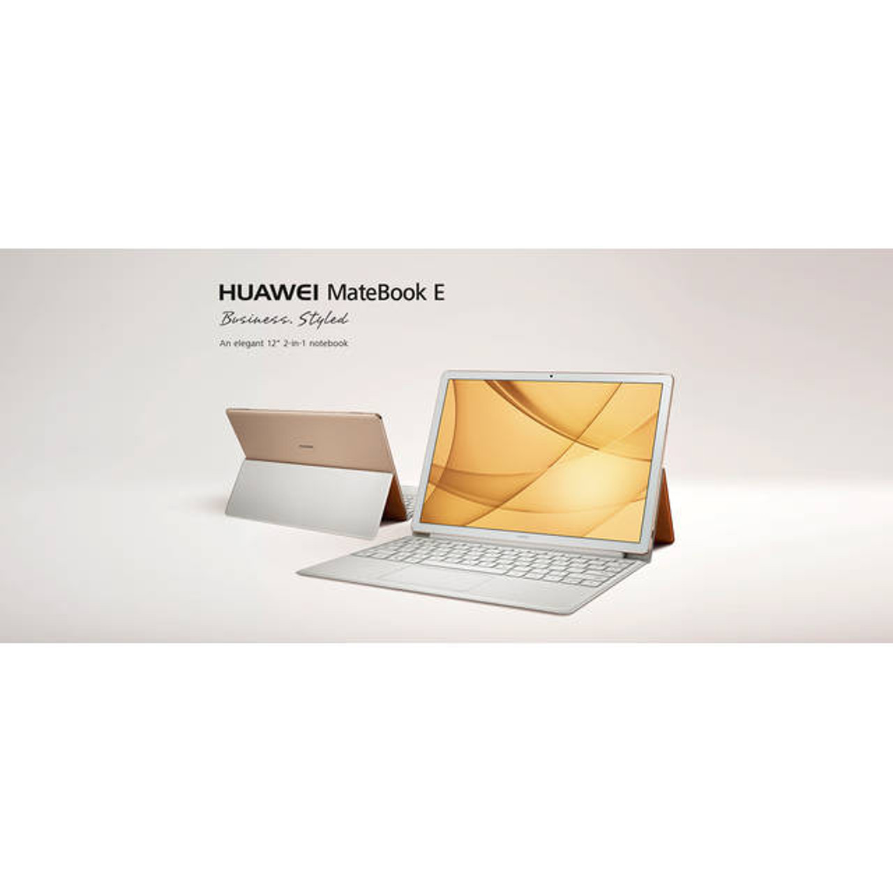 HUAWEI Matebook E 53018900 12 inch Intel Core i5-7Y54 1.2GHz/ 8GB LPDDR3/  256GB SSD/ USB 3.0/ Windows 10 Home Tablet (Champagne Gold)