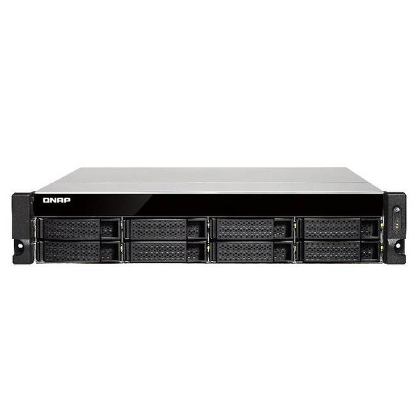 QNAP TS-853BU-4G-US Intel Apollo Lake J3455 1.5GHz/ 4GB DDR3L/ 4GbE/ 8SATA3/ USB3.0/ 8-Bay 2U Rackmount NAS for SMBs