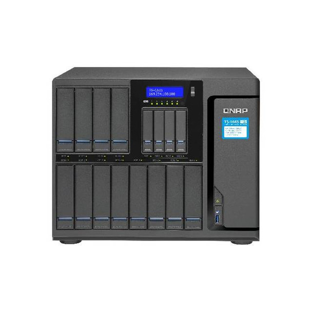 QNAP TS-1685-D1521-16G-US Intel Xeon D-1521 2.4GHz/ 16GB RAM/ 6GbE/ 16SATA3/ USB3.0/ 16-Bay Desktop NAS for Enterprise