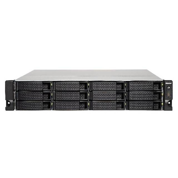 QNAP TS-1253BU-RP-4G-US Intel Apollo Lake J3455 1.5GHz/ 4GB DDR3L/ 4GbE/ 12SATA3/ USB3.0/ 12-Bay 2U Rackmount NAS for SMB