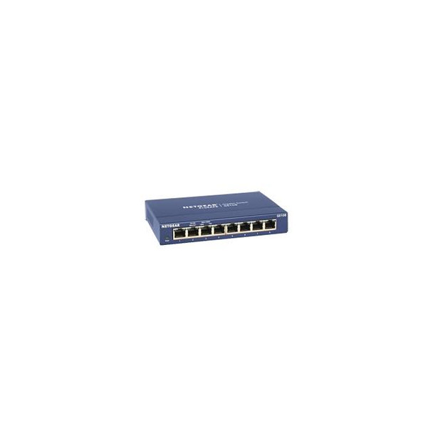 Netgear GS108-400NAS Prosafe 8-Port Gigabit Desktop Switch