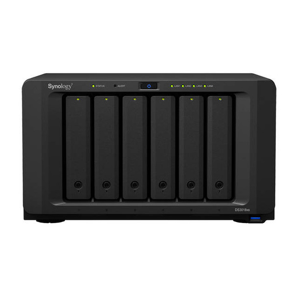 Synology DiskStation DS3018XS 6-Bay Desktop NAS for SMB