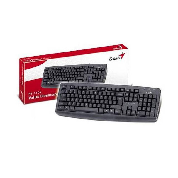 Genius KB-110X Wired PS/2 Desktop Keyboard