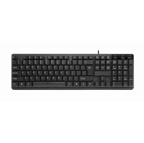 iMicro KB-US9813 104-Key Wired USB Keyboard (English)