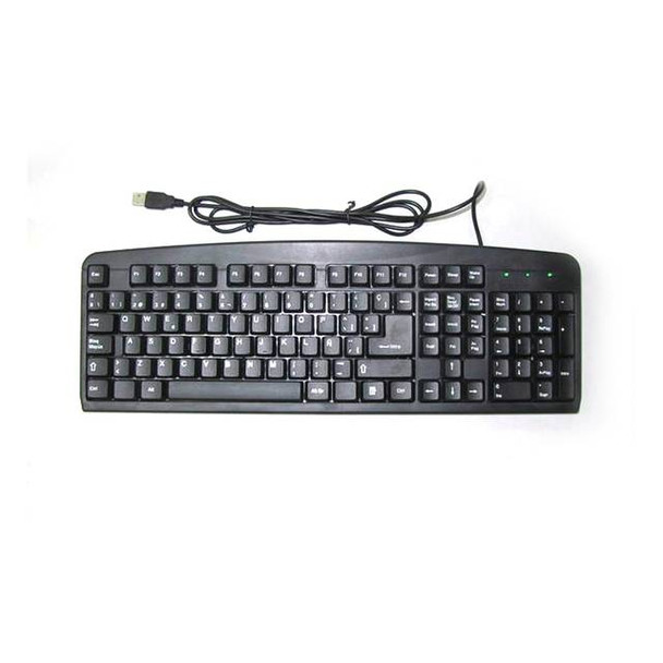 iMicro KB-US919SB Basic Wired USB Spanish Keyboard (Black)
