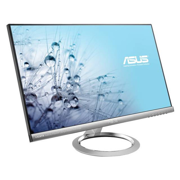 Asus MX259H 25 inch Widescreen 80,000,000:1 5ms VGA/2HDMI LED LCD Monitor, w/ Speakers (Black & Silver)