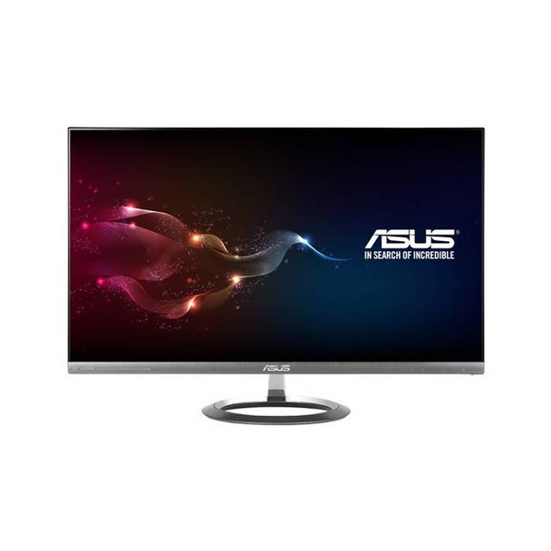 Asus MX25AQ 25 inch WideScreen 100,000,000 :1 5ms HDMI/DisplayPort LED LCD Monitor, w/ Speakers (Space Gray&Black)