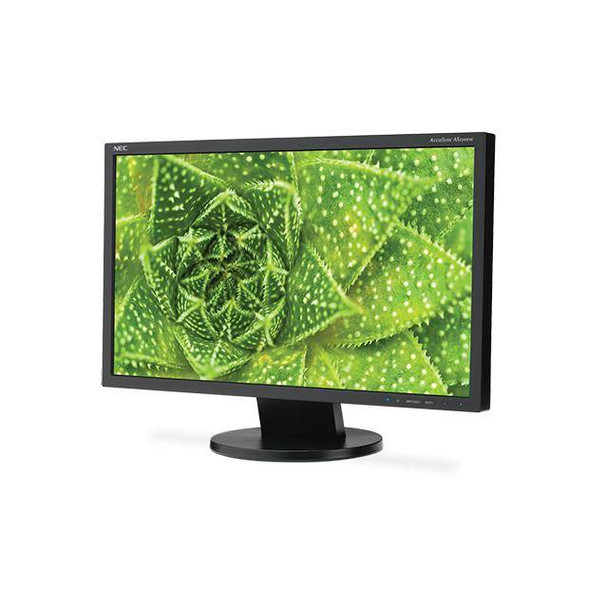 NEC AccuSync AS224WMI-BK 22 inch Widescreen 1,000:1 6ms VGA/DisplayPort LED LCD Monitor, w/ Speakers (Black)