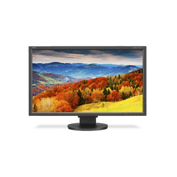 NEC MultiSync EA273WMI-BK 27 inch Widescreen 1,000:1 6ms VGA/DVI/HDMI/DisplayPort/USB LED LCD Monitor, w/ Speakers