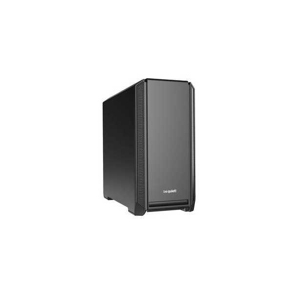 be quiet! Silent Base 601 BLACK Mid-Tower ATX Computer Case, Two 140mm Fans, 10mm Extra Thick insulation mats (BG026)