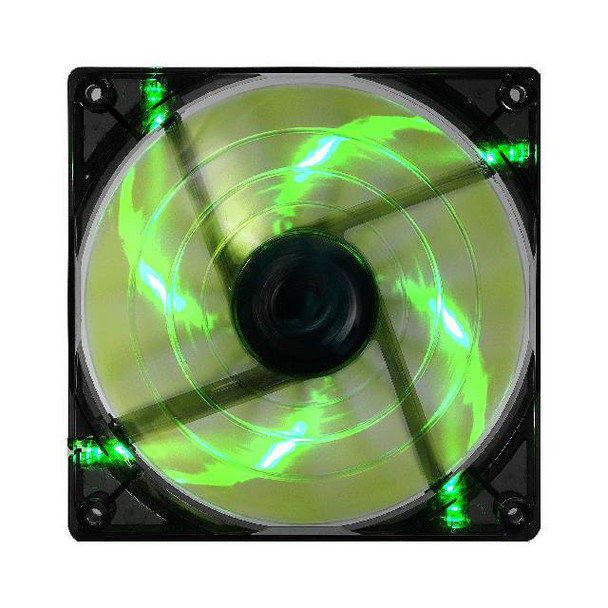 AeroCool Shark 140mm Green LED Case Fan