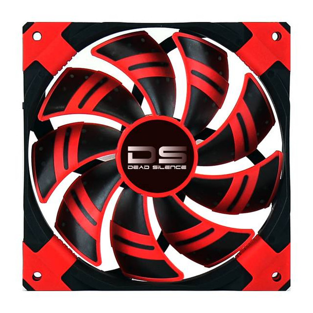 AeroCool Dead Silence 120mm Red Case Fan