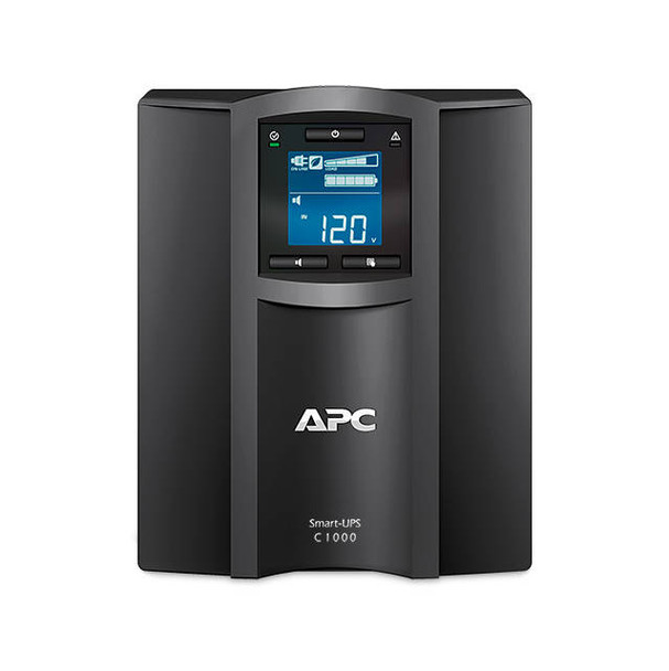 APC Smart-UPS SMC1000C 8-Outlet 600W/1000VA 120V LCD UPS System w/ SmartConnect