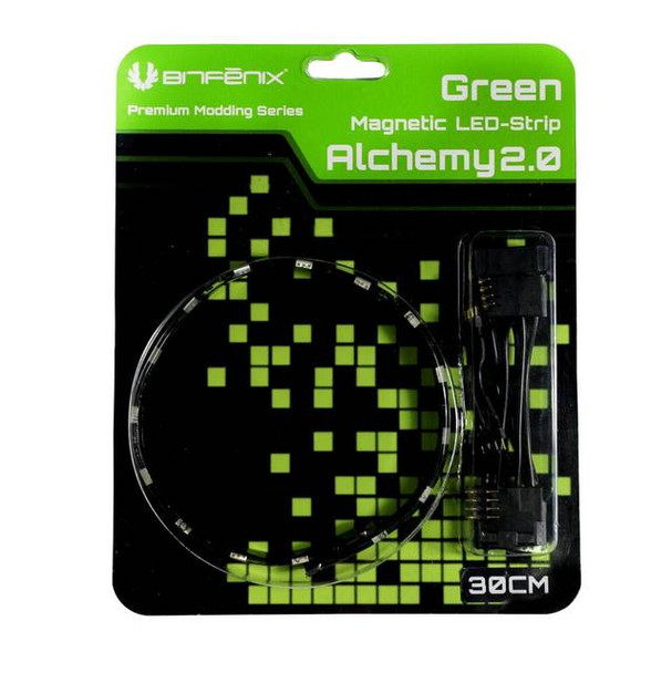 BitFenix Alchemy 2.0 Magnetic 30cm LED Strips (Green)