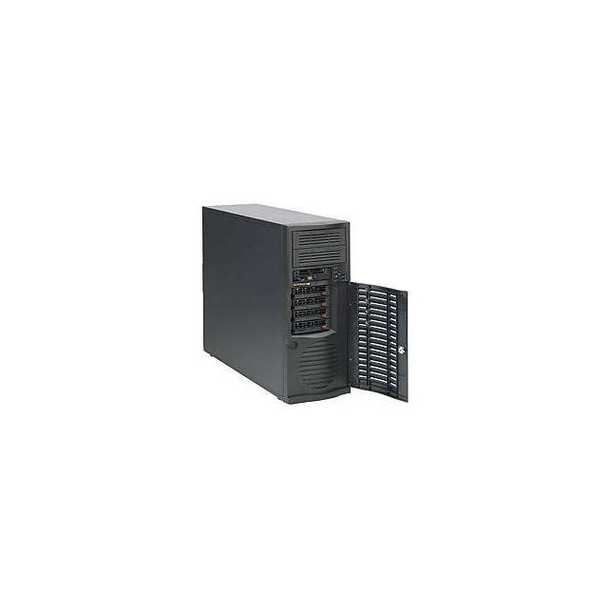 Supermicro SuperChassis CSE-733T-500B 500W Mid-Tower Workstation Chassis (Black)