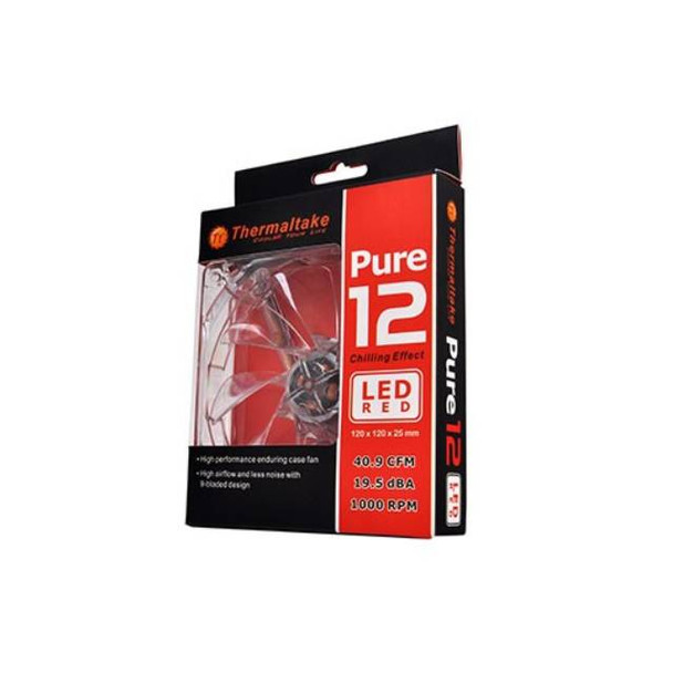 Thermaltake Pure 120mm Red LED Case Fan