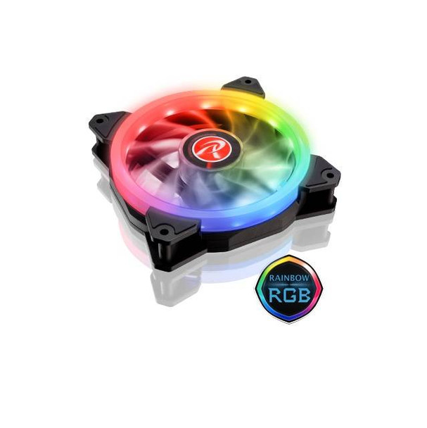 RAIJINTEK IRIS 12 RGB 256-2 120mm Case Fan (2 pack)