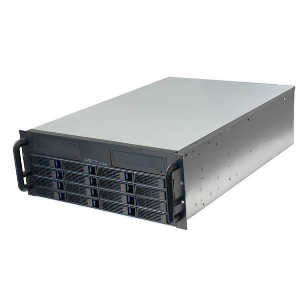 NORCO RPC-4116 No Power Supply 4U Rackmount Server Chassis (Black)