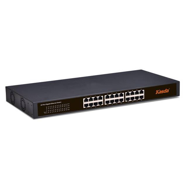 Kasda KS1024 24-Port 10/100/1000Mbps Green Ethernet Switch