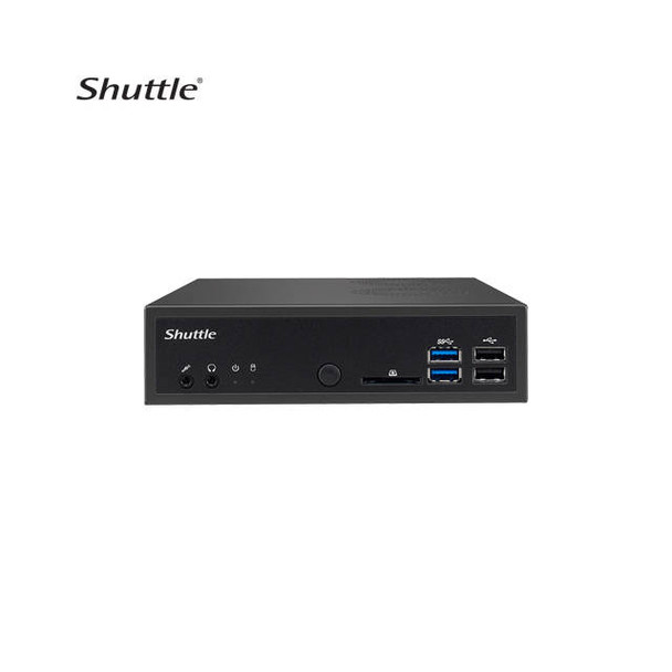 Shuttle DH110 LGA1151/Intel H110/ DDR3L/ SATA3&USB3.0/ M.2/ A&2GbE/ 90W Slim PC Barebone System