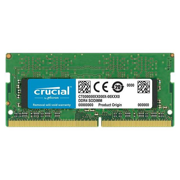 Crucial DDR4-2400 SODIMM 4GB/512Mx64 CL17 Notebook Memory