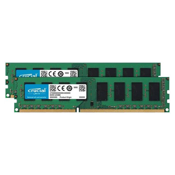 Crucial DDR3L-1866 16GB(2x8GB)/1Gx64 CL13 Memory kit
