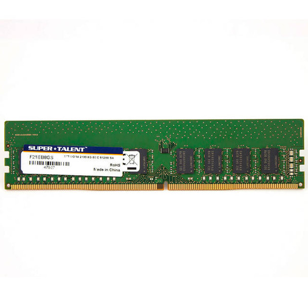 Super Talent DDR4-2133 8GB/512Mx8 ECC CL15 Samsung Chip Server Memory
