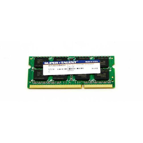 Super Talent DDR3-1333 SODIMM 4GB Notebook Memory