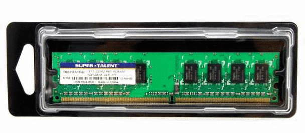 Super Talent DDR2-667 1GB/128x8 Hynix Chip Memory