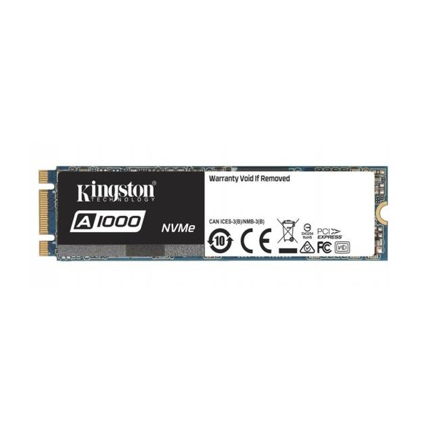 Kingston A1000 960GB M.2 PCI-Express 3.0 x2 Solid State Drive (TLC)