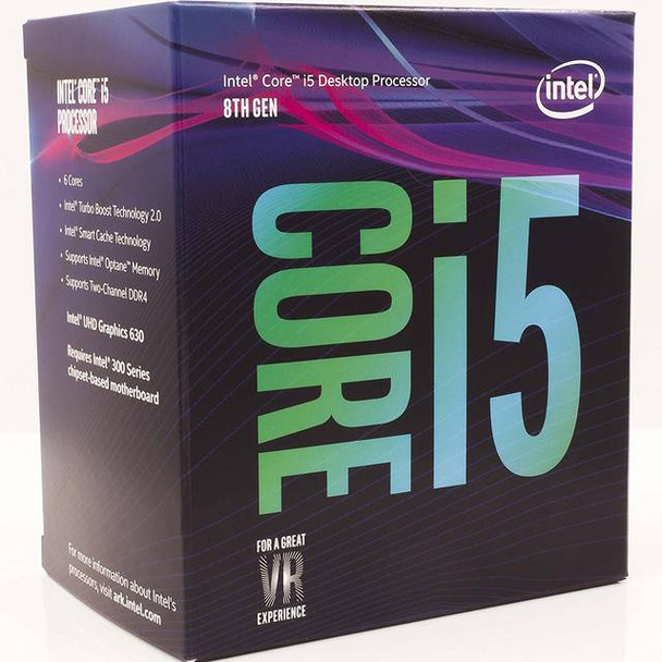 Intel Core i5-8600 Coffee Lake Processor 3.1GHz 8.0GT/s 9MB LGA 1151 CPU, Retail