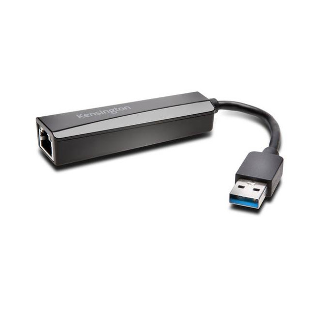 Kensington K33981WW UA0000E USB 3.0 Ethernet Adapter (Black)